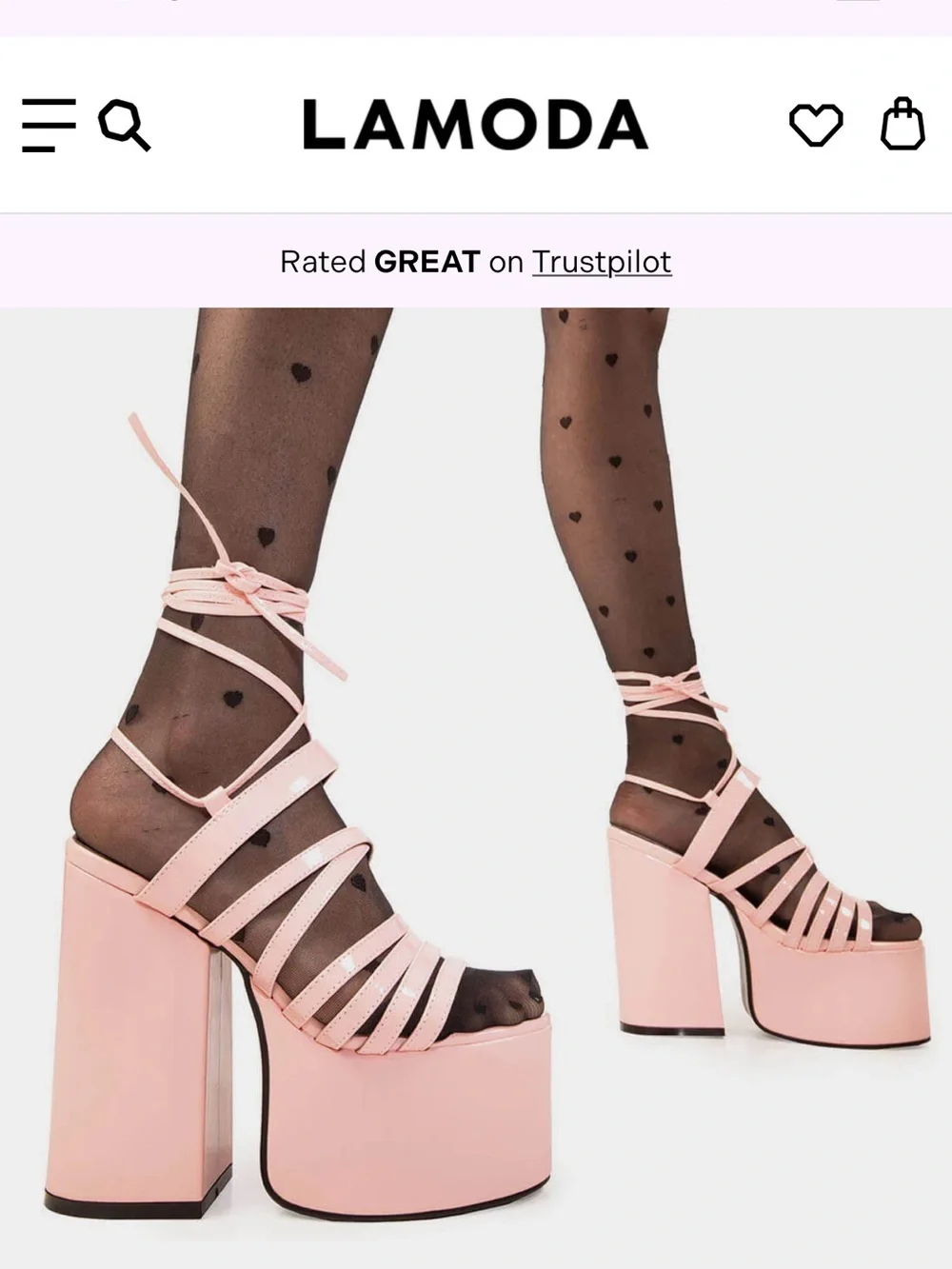 Moda glossy pink